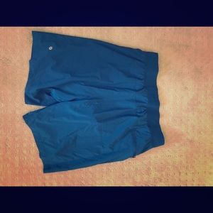 Lululemon shorts with sliding shorts built in